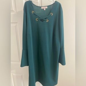 Teal Green Dress 3x